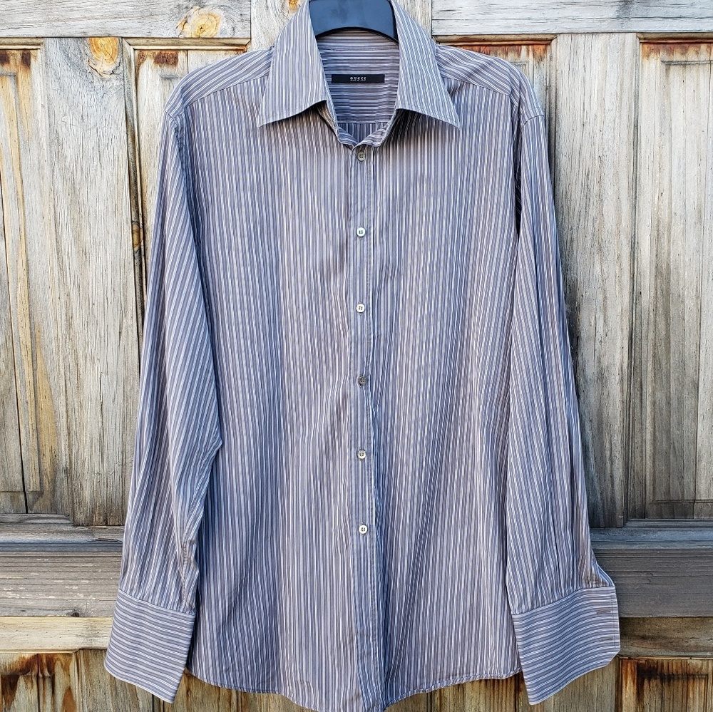 Gucci long sleeve button down shirt